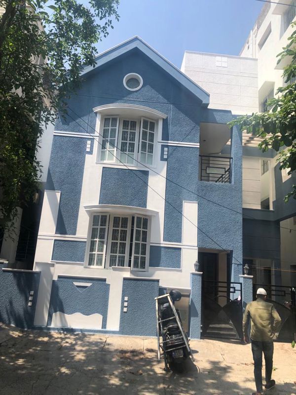 5 BHK + Pooja Room Villa For Rent in HRBR Layout