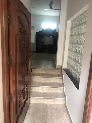 Staircase in 5 BHK Villa at Hrbr Layout – for Rent