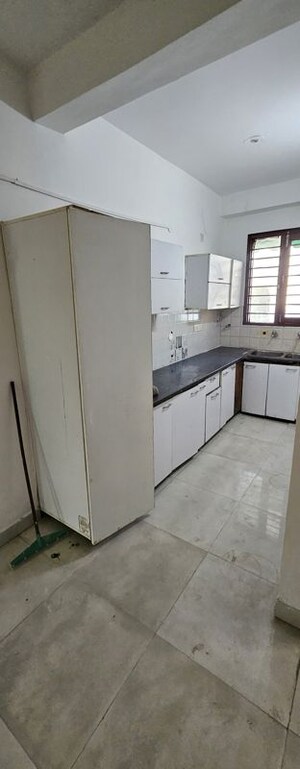 Kitchen in 3 BHK Builder Floor at Shri Devaji Residency, Dhakoli – for Sale