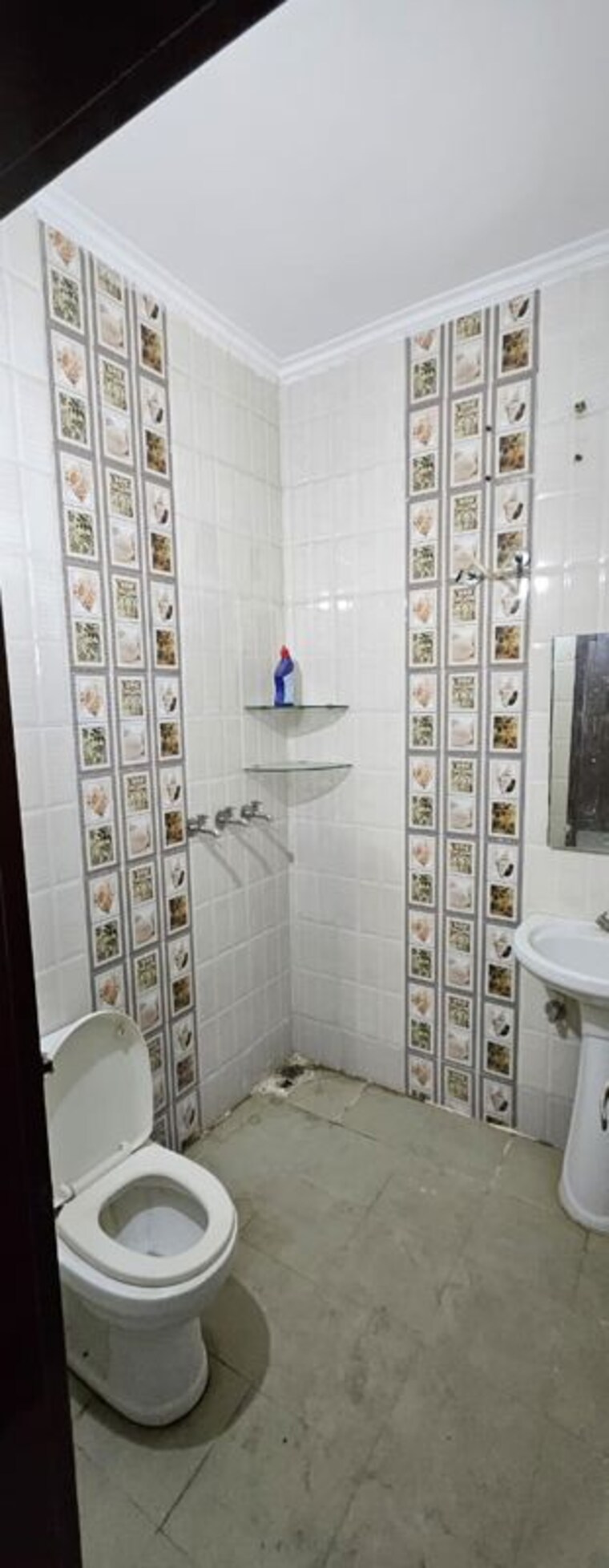 Bathroom, shri-devaji-residency 3 Bedroom 1100 Sq.Ft. Builder Floor In Dhakoli Zirakpur 9919542