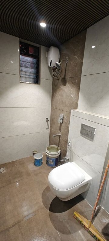 Bathroom in 2 BHK Apartment at Vashi Sector 29 – for Rent