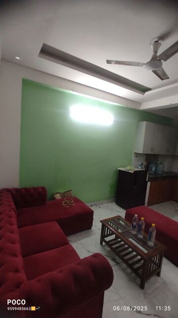 Living Room in 1 BHK Builder Floor at Mehrauli – for Rent