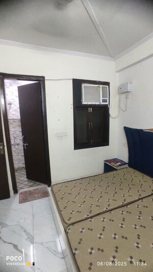 Bedroom in 1 BHK Builder Floor at Mehrauli – for Rent