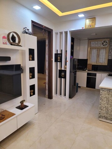 Living Room in 3 BHK Builder Floor at Mehrauli – for Rent