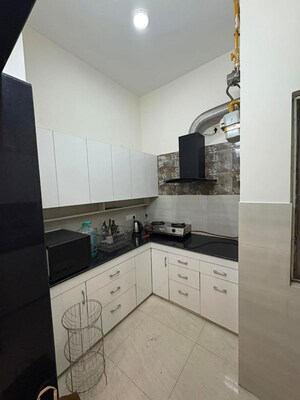 Kitchen in 3 BHK Builder Floor at East Of Kailash – for Rent