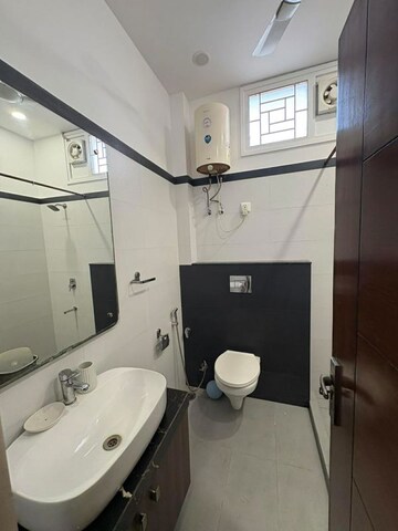 Bathroom in 3 BHK Builder Floor at East Of Kailash – for Rent