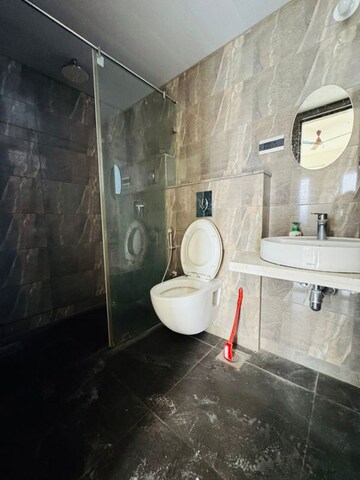 Bathroom in 2 BHK Apartment at Pharande Puneville, Punawale – for Rent