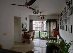 Living Room in 1 BHK Apartment at Kanakia Rainforest, Andheri East – for Rent