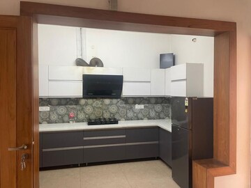 Kitchen in 2 BHK Builder Floor at Aerocity – for Rent