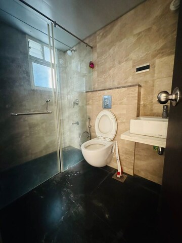 Bathroom in 2 BHK Apartment at Punawale – for Rent