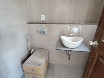 Bathroom in 3 BHK Apartment at Gio Vindhyagiri CHS, Goregaon East – for Rent