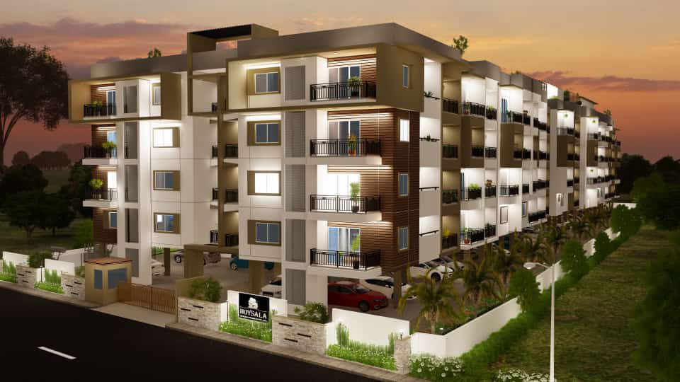 1 BHK + Study Room 625 Sq.Ft. Apartment in Sanvi Aero Gardens