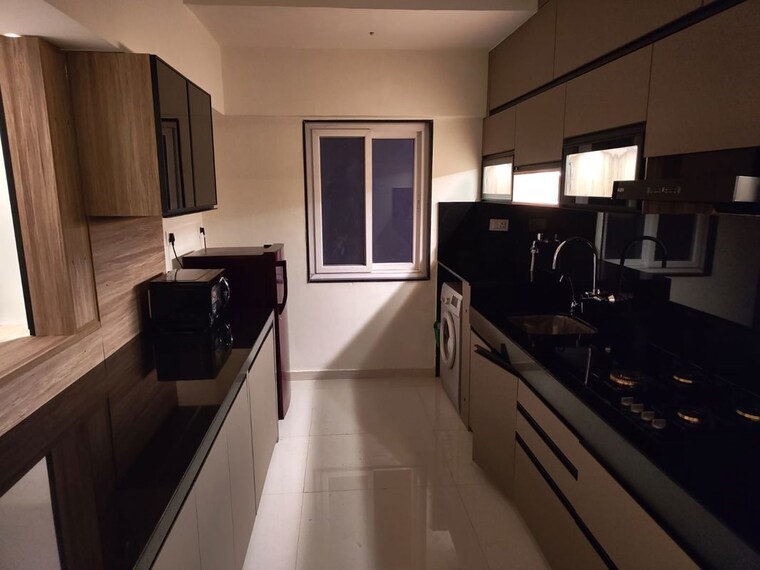 Kitchen, prakrtii-apartments 2 Bedroom 1050 Sq.Ft. Apartment In Baner Pune 9919712