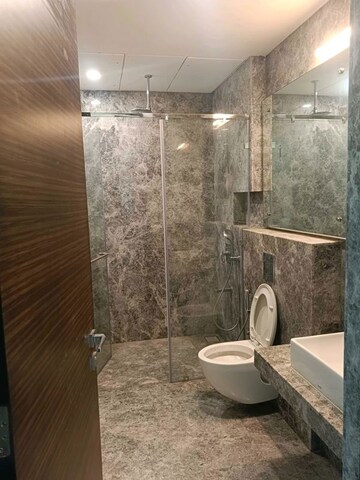 Bathroom in 3 BHK Apartment at Raheja Imperia, Worli – for Rent
