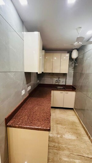 Kitchen in 2 BHK Builder Floor at Kalkaji – for Rent