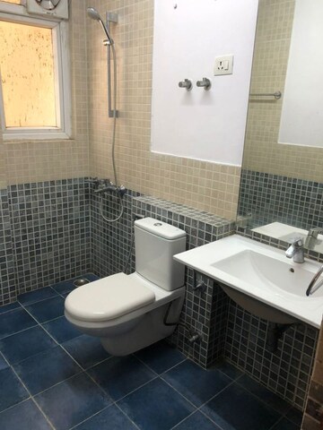 Bathroom in 3 BHK Apartment at ATS Advantage, Ahinsa Khand 1 – for Rent