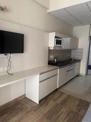 Kitchen in 1 BHK Apartment at Paramount Golfforeste, Zeta I Greater Noida – for Rent