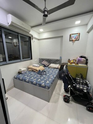 Master Bedroom in 2 BHK Apartment at Mutha Sai Nirvana, Shahad – for Rent