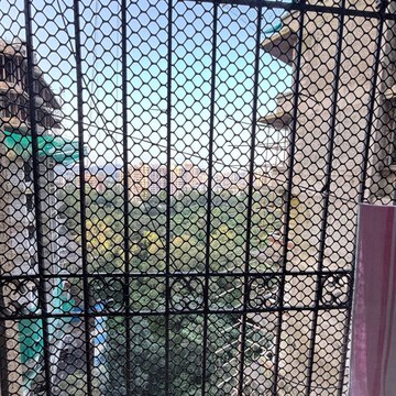 Balcony in 3 BHK Apartment at Ansal Whispering Meadows, Ghati Pada – for Rent