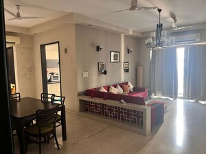 Living Room in 3 BHK Apartment at TGB Meghdutam, Sector 50 – for Rent