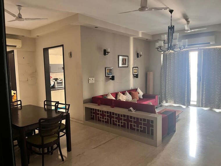 Living Room, tgb-meghdutam 3 Bedroom 2250 Sq.Ft. Apartment In Sector 50 Noida 9919776