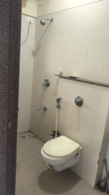 Bathroom in 1 BHK Apartment at K Patel Radha Krishna, Goregaon East – for Rent