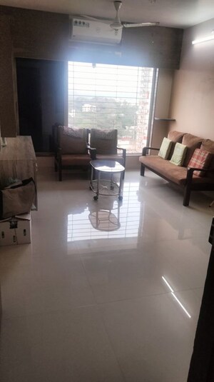 Living Room in 1 BHK Apartment at K Patel Radha Krishna, Goregaon East – for Rent
