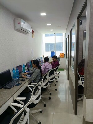 Parking in  Office Space at Bharti Astra Towers, New Town – for Rent