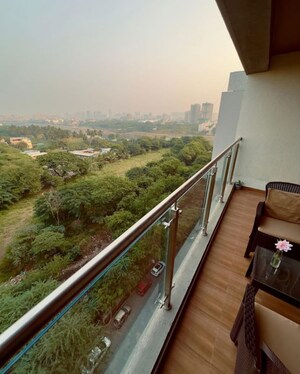Balcony in 1 BHK Apartment at Wadgaon Sheri – for Rent
