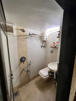 Bathroom in 2 BHK Apartment at Sai Nagar CHS Andheri West, Andheri West – for Rent