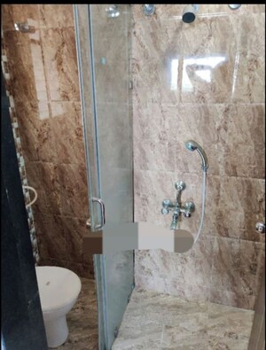 Bathroom in 2 BHK Apartment at Ujwal Paradise, Dhayari – for Rent