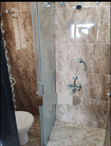 Bathroom in 2 BHK Apartment at Ujwal Paradise, Dhayari – for Rent