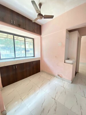 Kitchen in 1 BHK Apartment at Lokpuram CHS, Vasant Vihar – for Rent