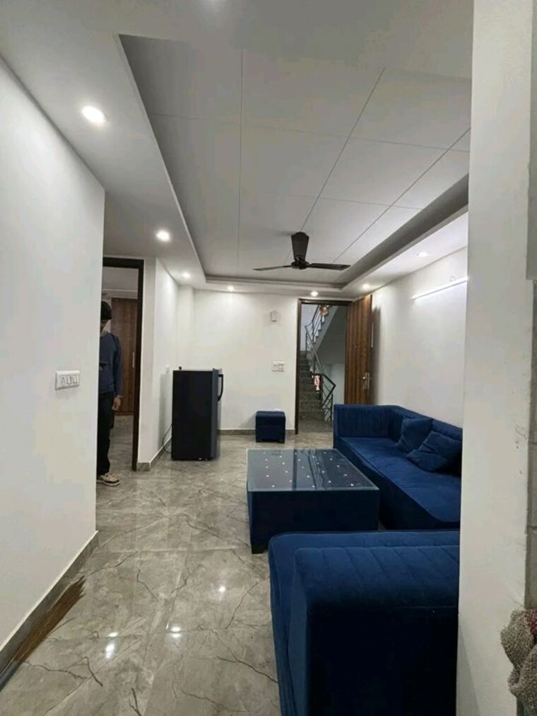 Kitchen, risland-sky-mansion 1 Bedroom 450 Sq.Ft. Builder Floor In Chattarpur Delhi 9919842