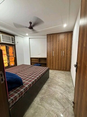 Bedroom in 1 BHK Builder Floor at Risland Sky Mansion, Chattarpur – for Rent