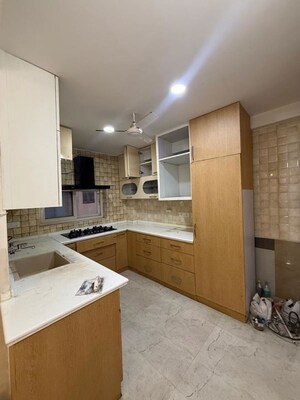 Kitchen in 3 BHK Builder Floor at Kalkaji – for Rent