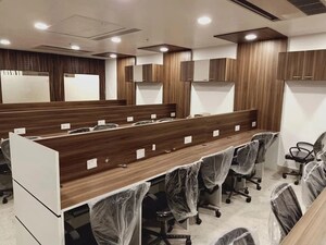 Team Area in  Office Space at Bharti Astra Towers, New Town – for Rent