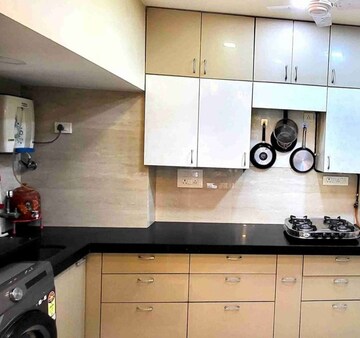 Kitchen in 3 BHK Apartment at Jasmine Tower, Vasant Vihar – for Rent