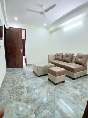 Living Room in 3 BHK Builder Floor at AEZ Aloha, Sector 57 – for Rent