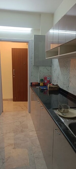 Kitchen in 1 BHK Apartment at Colaba – for Rent