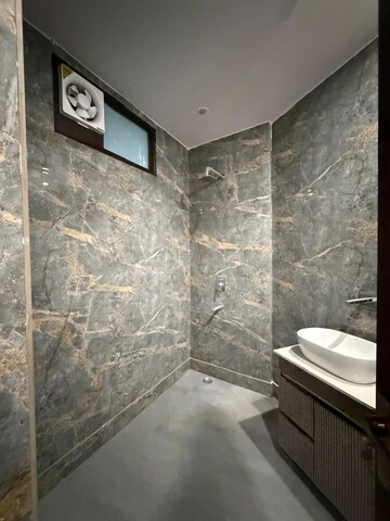 Bathroom in 2 BHK Builder Floor at Kalkaji – for Rent