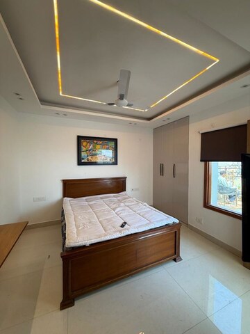 Bedroom in 1 BHK Builder Floor at Chittaranjan Park – for Rent