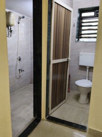 Bathroom in 2 BHK Apartment at Kaveri CHS Santacruz, Santacruz East – for Rent