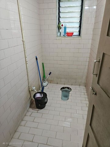 Bathroom in 2 BHK Apartment at Assisi Nagar CHS, Chedda Nagar – for Sale