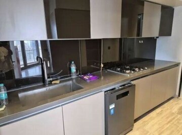 Kitchen in 3 BHK Apartment at Lodha The World Towers World One Tier 2, Worli – for Sale