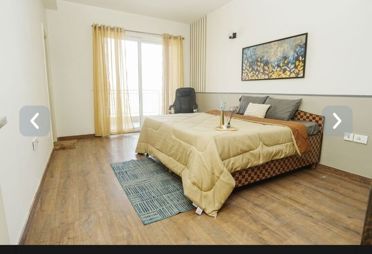 Bedroom, emaar-palm-gardens 3.5 Bedroom 1900 Sq.Ft. Apartment In Sector 83 Gurgaon 9920093