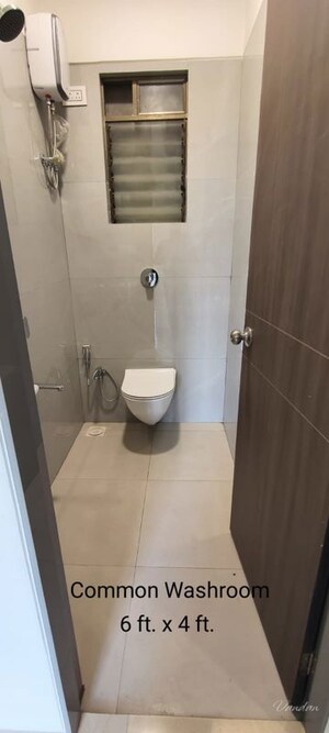 Bathroom in 2 BHK Apartment at Kalyan West – for Sale