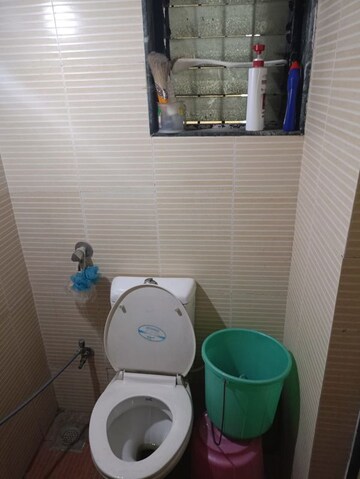 Bathroom in 1 BHK Apartment at Metropolis Bayside, Kasarvadavali – for Rent