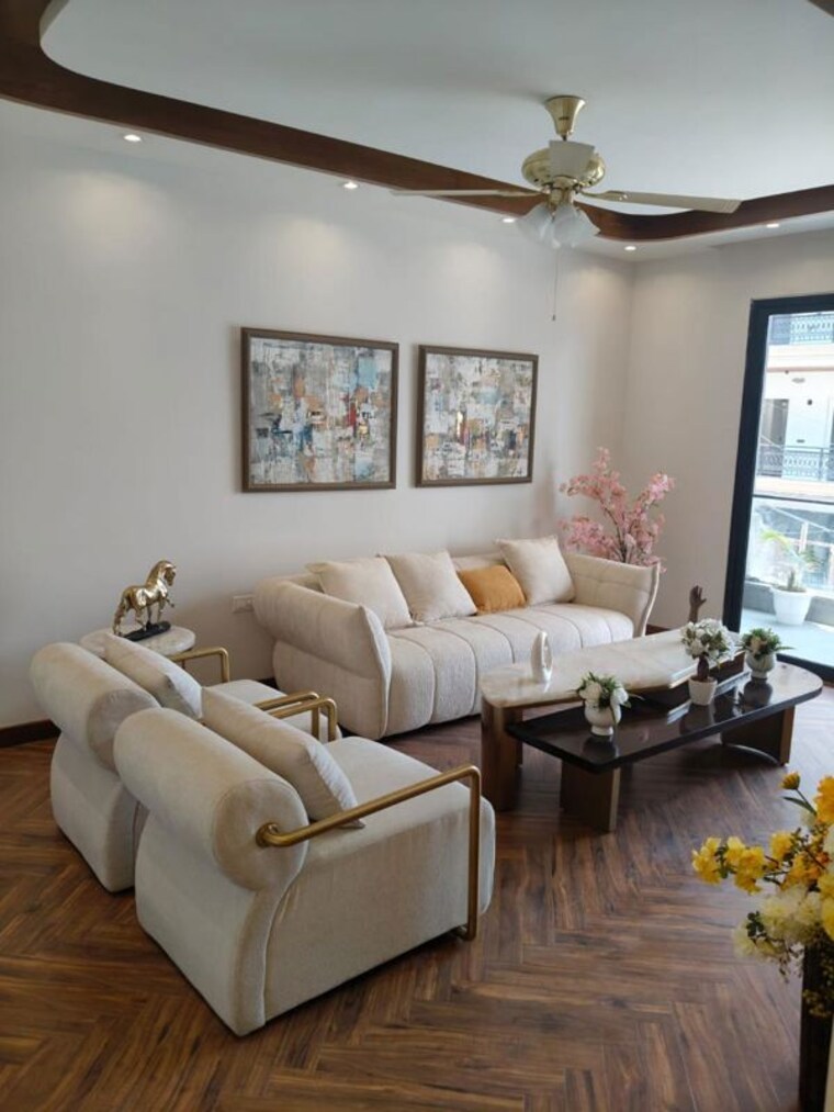 Living Room, bptp-green-oaks 3 Bedroom 1650 Sq.Ft. Builder Floor In Sector 70a Gurgaon 9920151