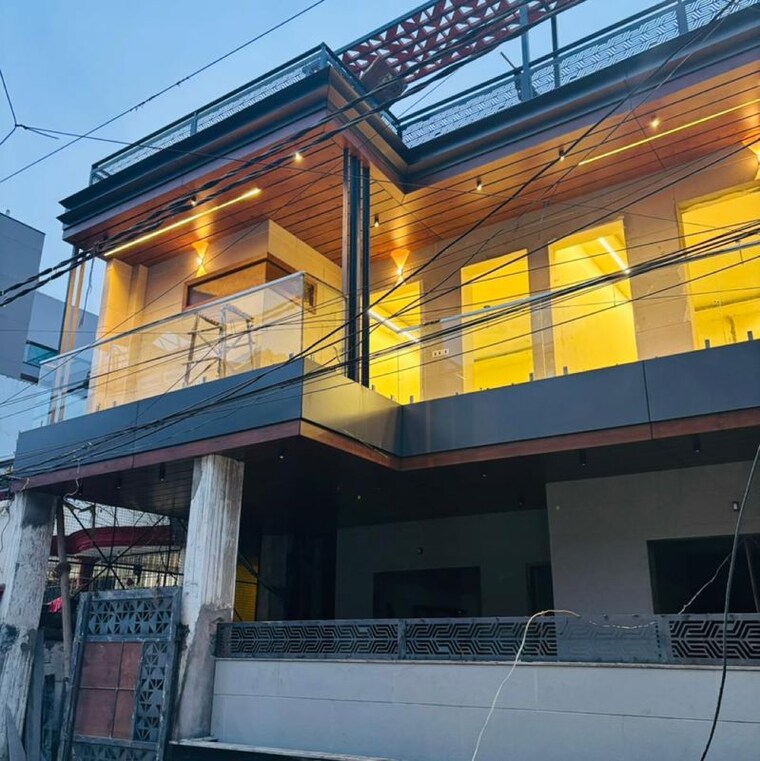 Exterior View, gomti nagar 4 Bedroom 2152 Sq.Ft. Villa In Gomti Nagar Lucknow 9920164